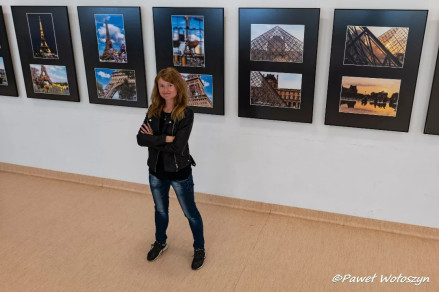 Zapowiedź spotkania autorskiego do foto-wystawy o wiośnie w Paryżu