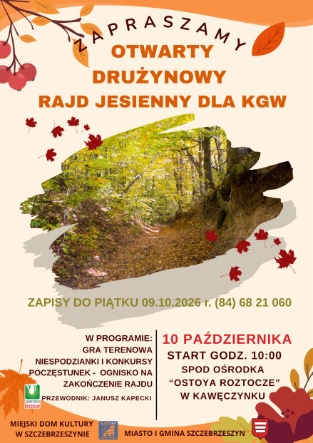 Otwarty Drużynowy Rajd  Jesienny KGW