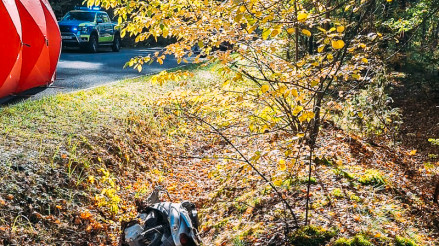 Śmiertelny wypadek w gm. Zwierzyniec – zginął kierujący skuterem