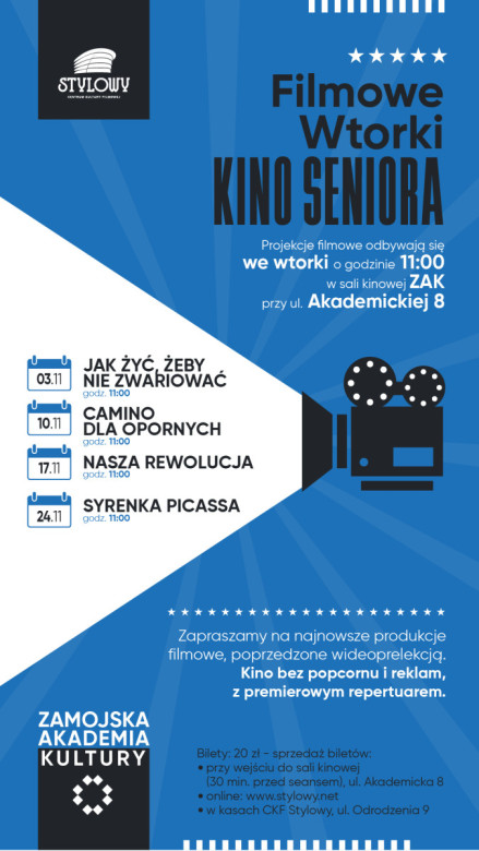 Kino Seniora w listopadzie