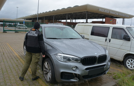 Poszukiwane BMW o wartości 230 tys. zł odnalazło się w Dołhobyczowie